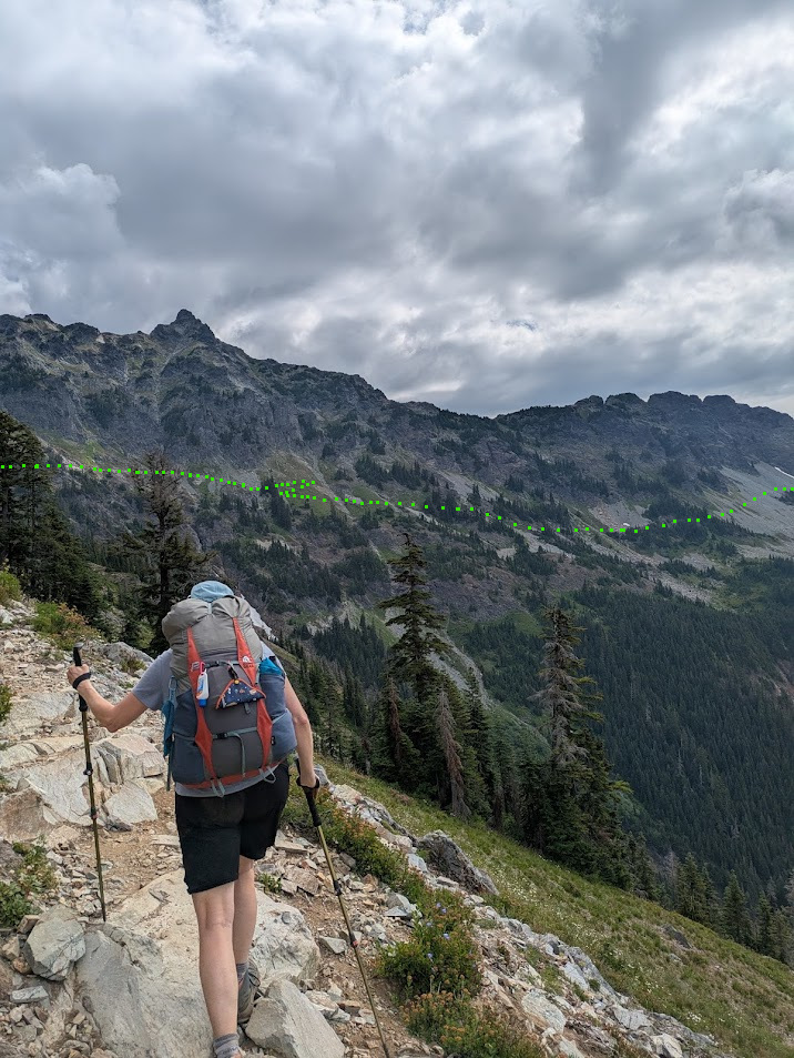 trail across chikamin ridge