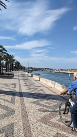 Lagos harbor walk mosaic