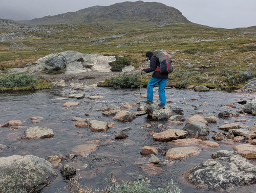 Kungsleden Water Crossing