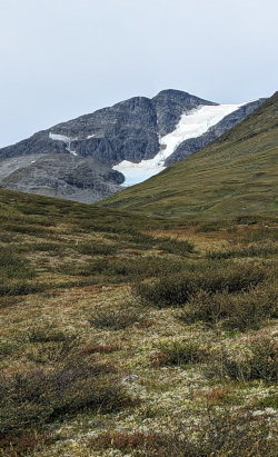 Glacier in Sweden