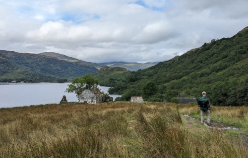 Old Rock Building by Loch Lomond