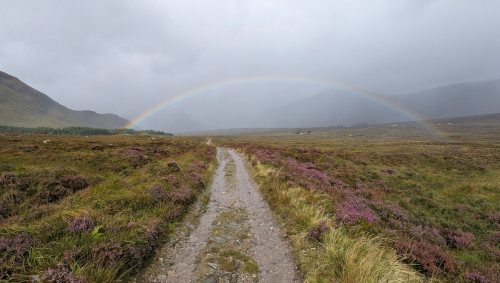 Rainbow over Heather