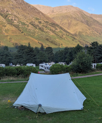 Glen Nevis tent site